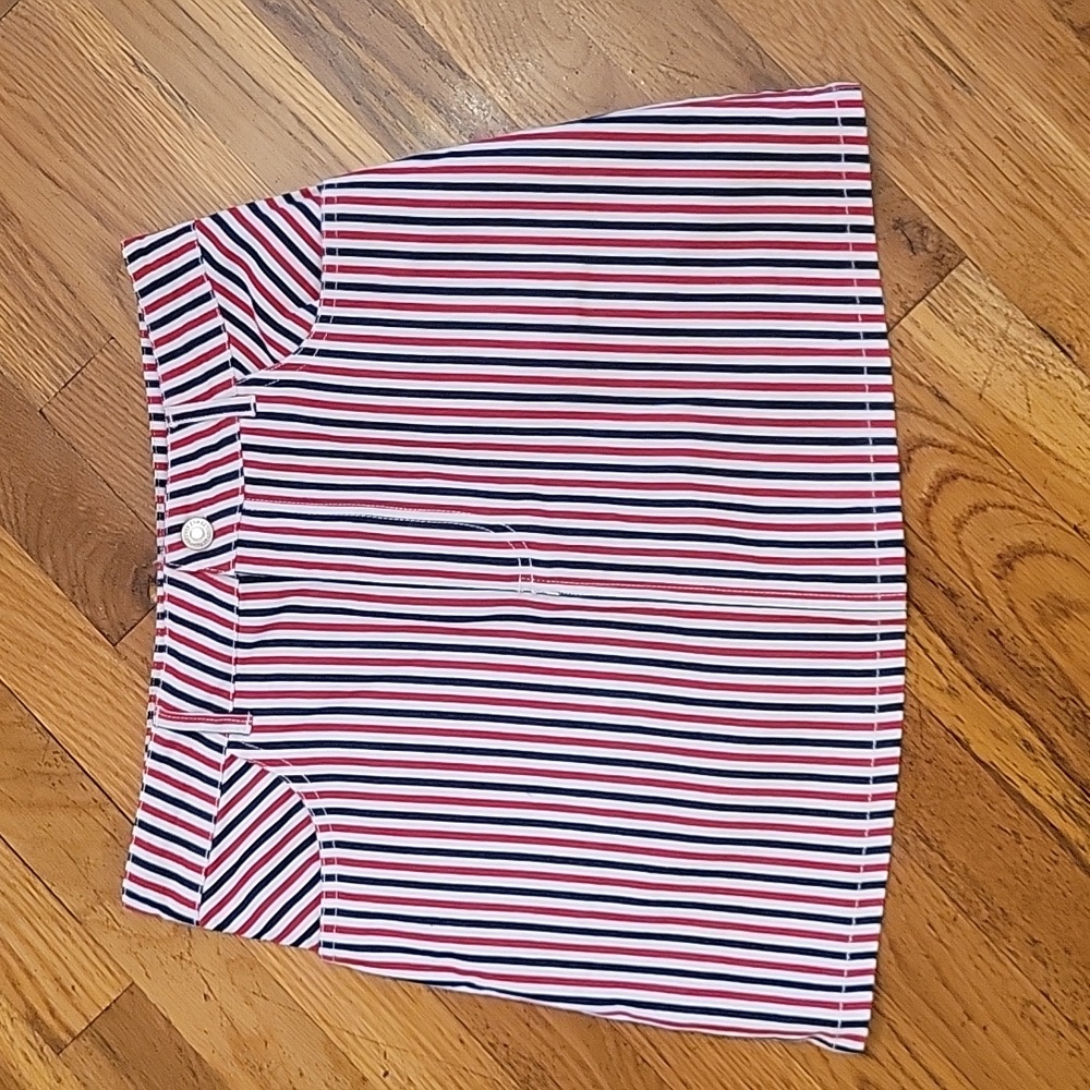 🇺🇸Red, white, and blue mini skirt